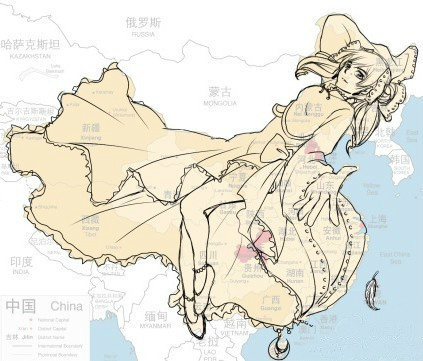 伟大的中国，色彩都是不一般的~！